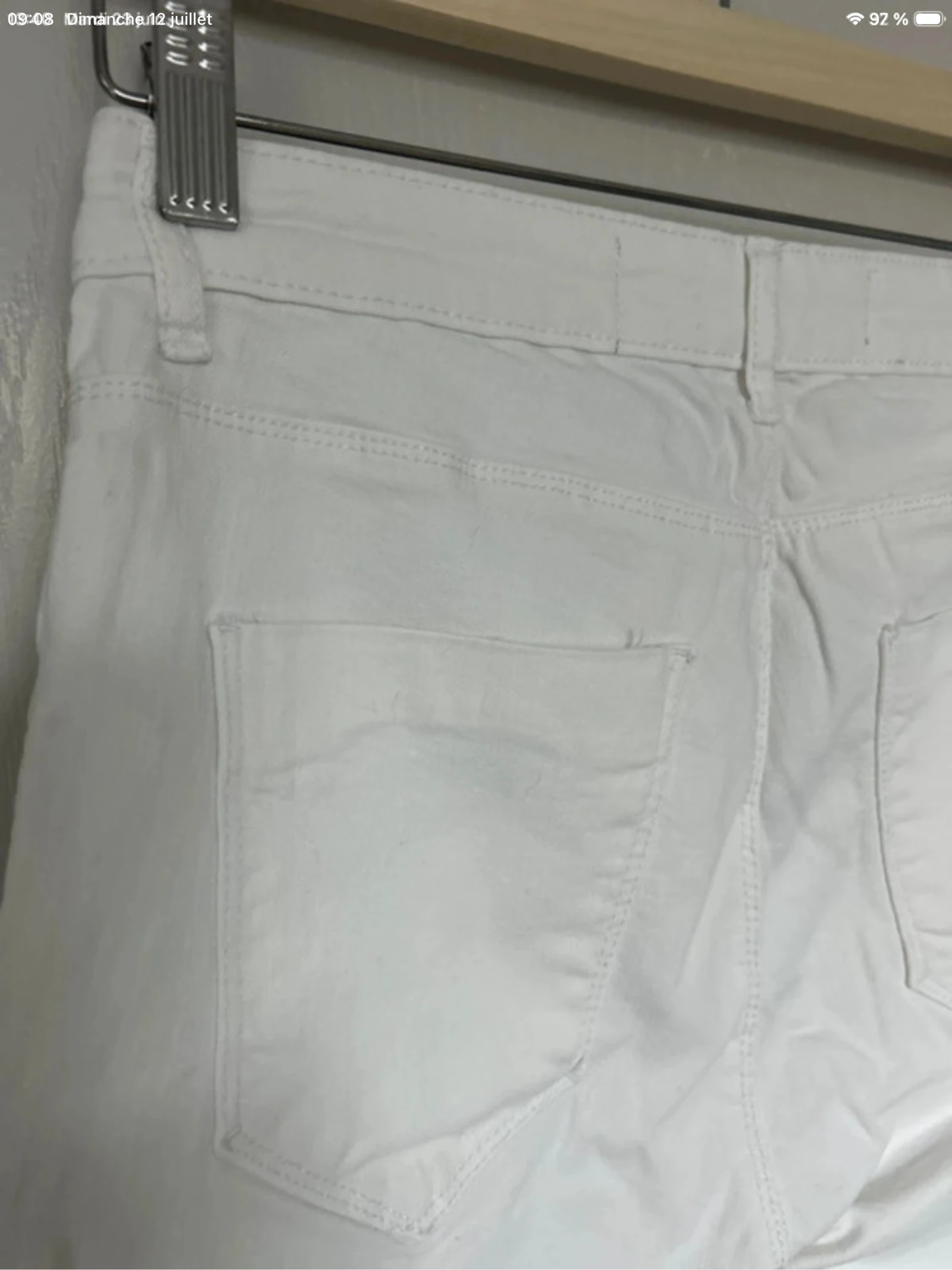 Jeans blanc agujereado de origen Denim Co.💕💕 – photo 7